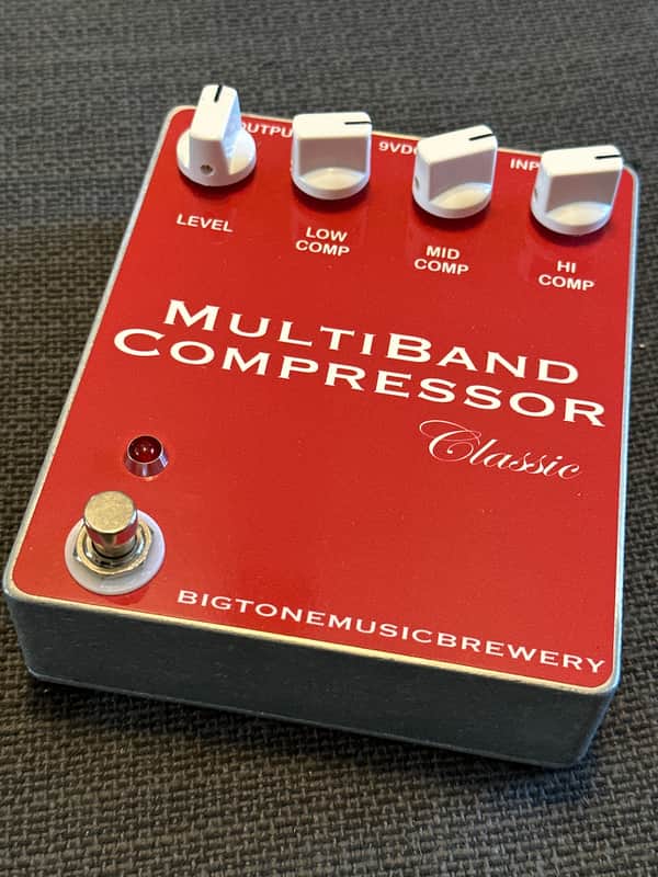 Big Tone Music Brewery MultiBand Compressor Classic Red image 1