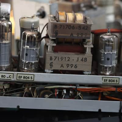 Klangfilm V073 Tube Preamp Magnetic Sound Reproduction Amplifier Pair image 9