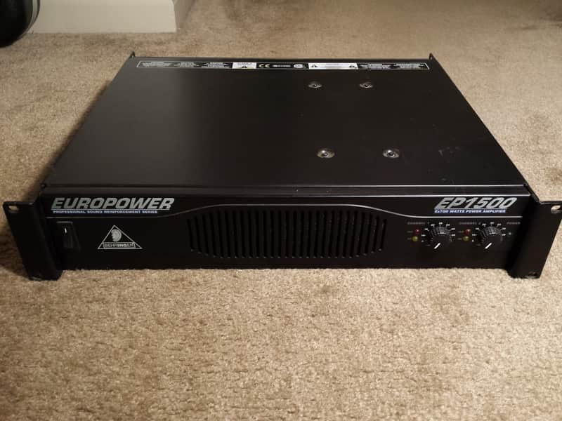 Behringer EP1500 2x700 Watts Power Amplifier | Reverb