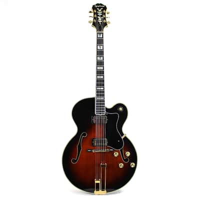 Rare 1982 Epiphone Emperor-F Archtop Electric Guitar Sunburst image 1