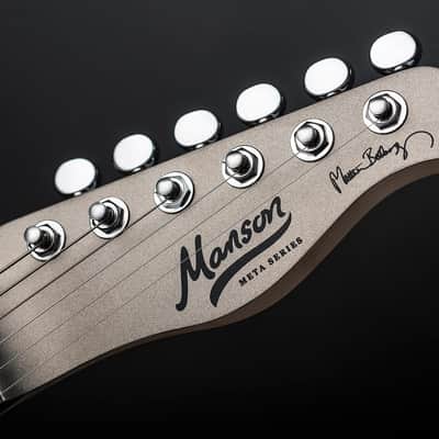 Manson/Cort MBM-1 Starlight Silver Matt Bellamy Signature Series Electric Guitar image 2