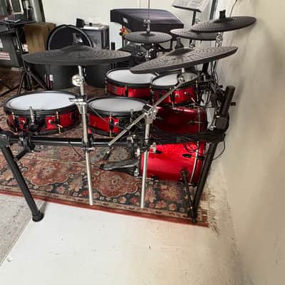 Alesis Strike Pro Special Edition Electronic Drum Set 2010s - Black / Red image 3