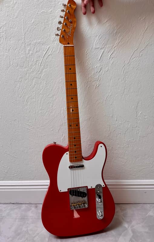 Fender Vintera '50s Telecaster with Maple Fretboard 2019 - 2023 - Fiesta Red