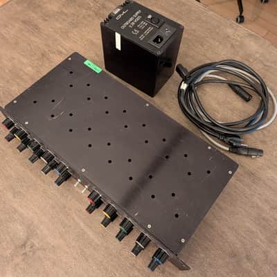 GML 8200 2-Channel Parametric Equalizer with Power Supply 1990s - Black image 3