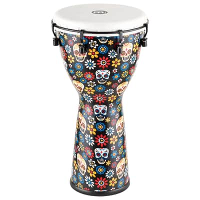 Meinl ADJ10-DA Alpine Series Djembe (Day of the Dead Finish) image 2