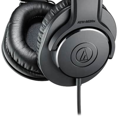 Mint Audio-Technica ATH-M20X M Series Professional Closed Back Monitor Headphones [Black] image 1