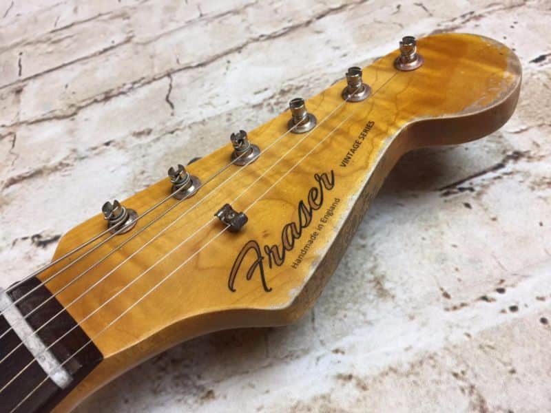 Fraser Guitars - Aged Sunburst Custom Shop 60s Stratocaster | Reverb