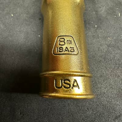Theo Wanne Durga 3 8* Baritone Saxophone Mouthpiece 2018 - Gold plated image 5