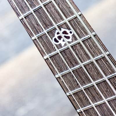 Spector NS Dimension 5 Left-Handed Multi-Scale Haunted Moss Matte Electric Bass w/Bag image 10