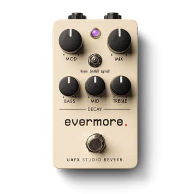 Universal Audio Evermore Studio Reverb Pedal. New with Full Warranty! image 1