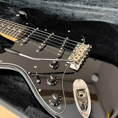 Squier Stratocaster "Silver Series" made in Japan  1993-94 - Left Handed - Black image 3