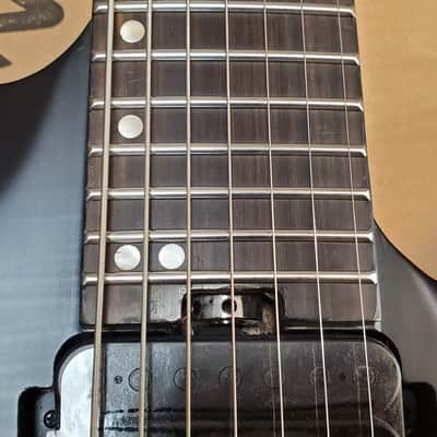 Harley Benton Amarok 7 String Guitar - Black Flame Burst image 4