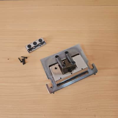 Kahler USA Flat Mount Tremolo 2200 Bridge Chrome with Locking Nut image 3
