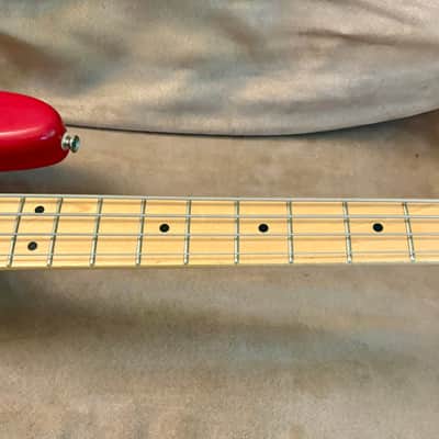 Fender Player Precision Bass with Maple Fretboard 2022 Sonic Red image 3