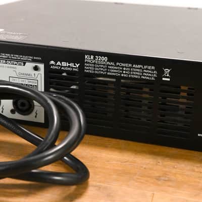 Ashly KLR-3200 Dual-Channel 1,600W Power Amplifier CG00PZF image 8