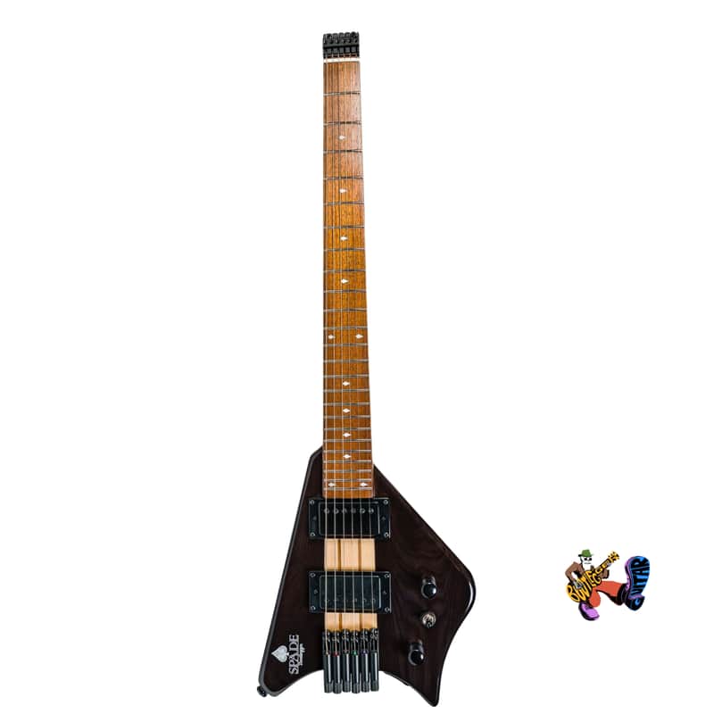 Spade Black Clear H H With Stiletto Case image 1