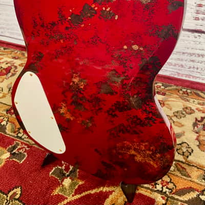 2026 Bell & Hern SG Custom "Red Hot Lover" Seymour's Kluson's w/HSC Mahogany body and neck Rosewood fretboard Angus, Derek, Carlos image 11