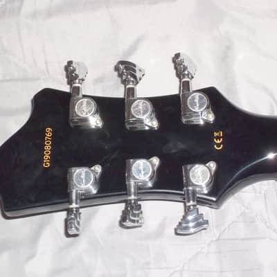 Hagstrom Ultra Max Golden Eagle Burst seymour duncans gator case damaged image 7