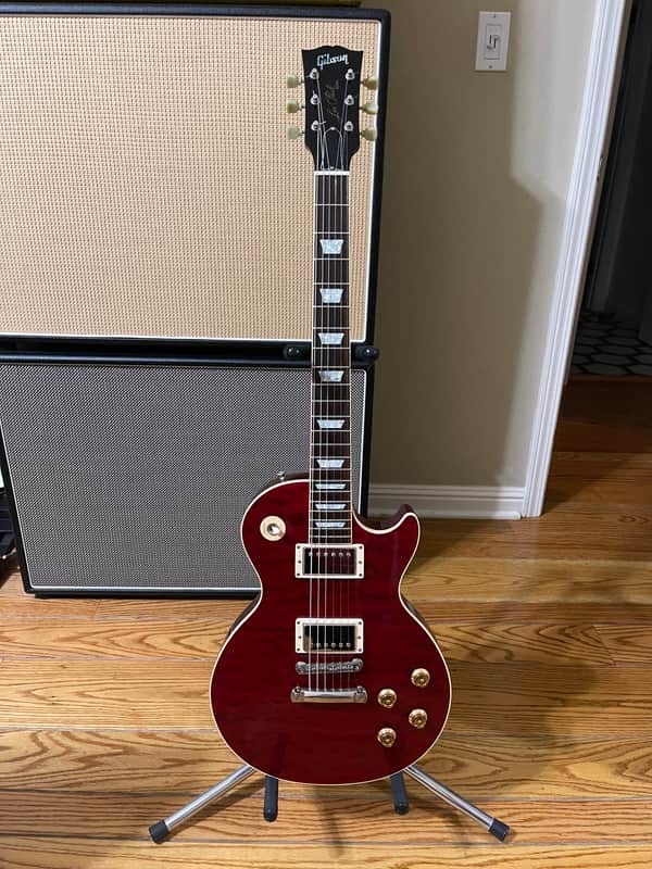 Gibson Custom Shop Class 5 Les Paul - 2005 - Cranberry image 1
