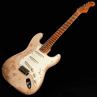 Fender Custom Shop 2022 Limited Edition Red Hot Stratocaster Super Heavy Relic Aged Dirty White Blonde [CZ563485] (09/11) image 9