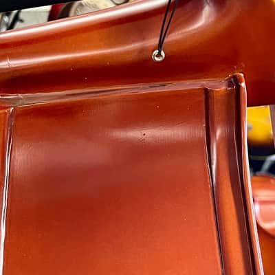 Palatino VB-004 Crack-Resistant Upright Bass with Padded Bag, 3/4 Size image 14