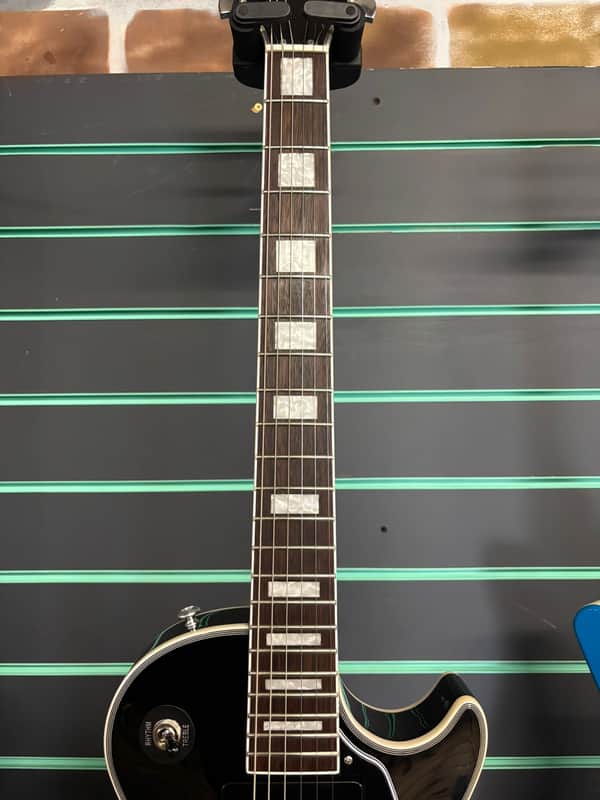 Burny Les Paul Custom P90 Ebony 2023 Electric Guitar | Reverb UK