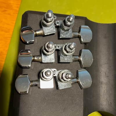 Schaller Made in W Germany 3x3 Chrome Tuners 70s 80s image 8