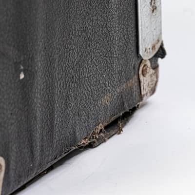 1966 Fender Bassman AA165 Blackface Tube Amp Head & Cabinet Jensen C12Q image 5