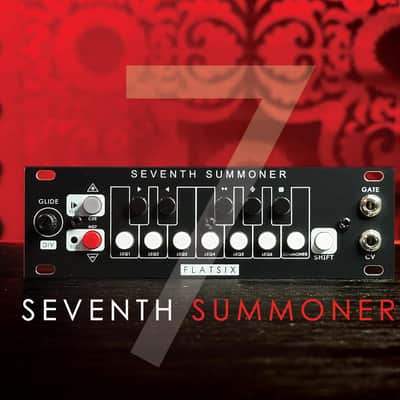 FlatSix Modular Seventh Summoner (Black) - 1U performance sequencer with 6 sequences & chaining image 5