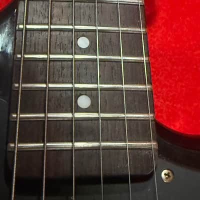 Washburn G-2V Solidbody Electric Guitar Vintage Japan 1980s - Black image 5