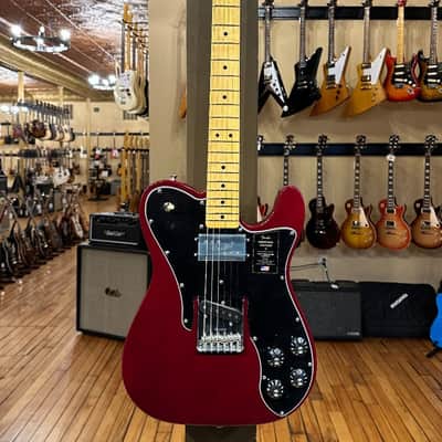 Fender American Vintage II 1977 Telecaster Custom - Wine w/Maple image 8