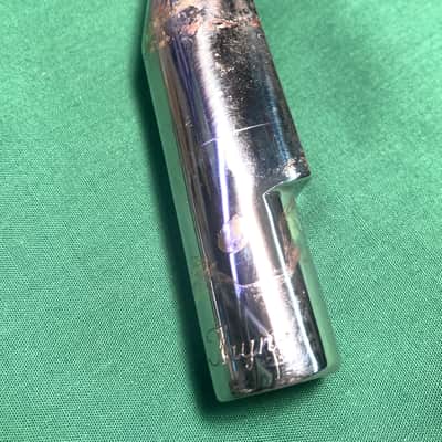 Wolfe Tayne Metal Tenor Sax Mouthpiece-Facing 6*-Made c.1970's-w/Lig and Cap image 3