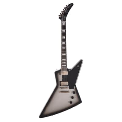 Gibson Custom Shop Explorer Custom "CME Spec" Silver Sparkle Burst/Black Back VOS w/Silver Stinger (Serial #CS502415) image 4