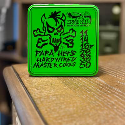 Ernie Ball James Hetfield Papa Het's Hardwired Master Core Limited Edition 3-Pack String Tin image 3