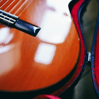 1998 K.Yairi RS-5 Classical Guitar – Hand Crafted in Japan | Solid Top | Signed Label | Hard Case | Vintage Tone image 6