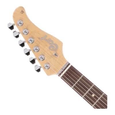 Cort G280 Select Double Cutaway Electric Guitar - Trans Black image 4