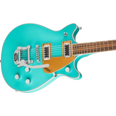 Gretsch G5232T Electromatic Double Jet FT Bigsby Caicos Green - Electric Guitar image 4