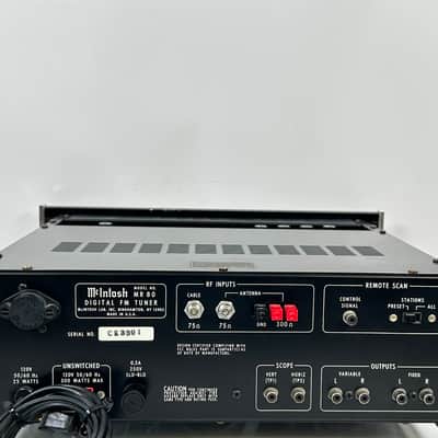 McIntosh MR80 Vintage Digital FM Tuner image 10