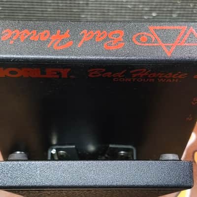 Morley VAI-2 Steve Vai Bad Horsie 2 Contour Wah 2000 - 2020 - Black image 3