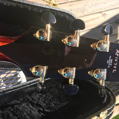 HERITAGE SWEET 16 ARCHTOP "THE LAST ONE" VINTAGE WINE BURST GUITAR image 12