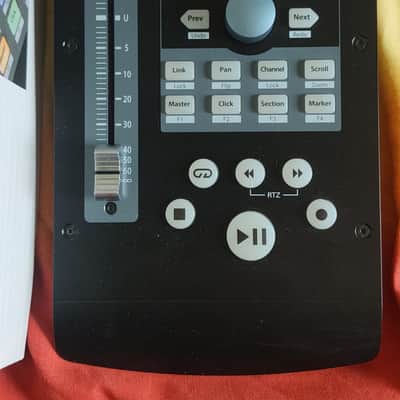 PreSonus FaderPort V2 USB DAW Transport Controller with Motorized Fader 2018 - Present - Black + Desksaver dust cover image 2