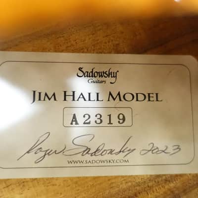 【Final Price!】 2023 Sadowsky Jim Hall Koa Limited image 14