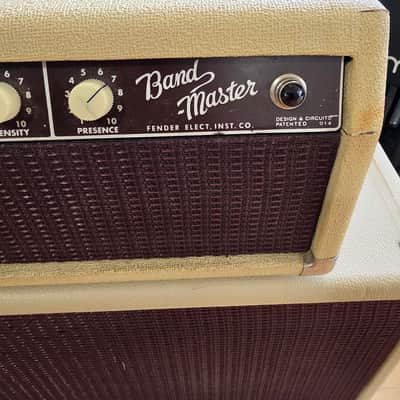 Fender Bandmaster 6G7-A 40-Watt 2x12" Piggyback Guitar Amp 1962 - 1963 - Brown image 5