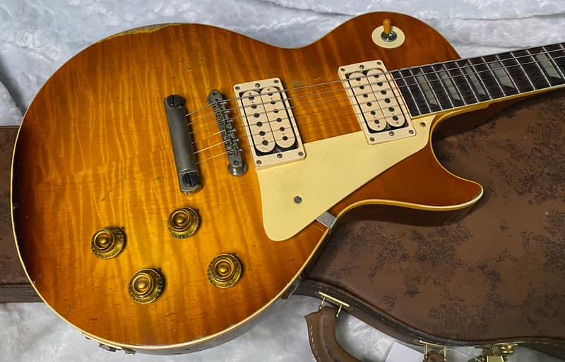 NEW! Gibson Custom 1959 Les Paul Standard Resissue Electric Guitar - Beauty of the Burst #86 Heavy Aged - MONSTER TOP! Only 8.4lbs - Authorized Dealer - G07566 image 1