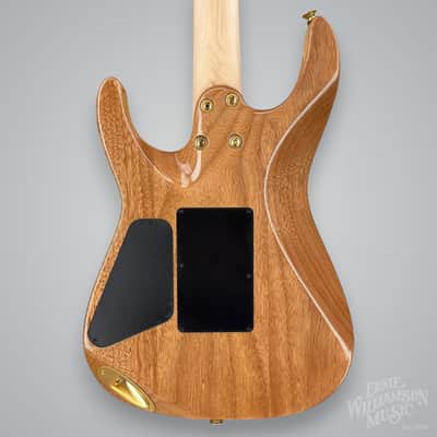 Charvel Pro-Mod DK24 HH FR M Mahogany with Quilt Maple Top 2021 - Dark Amber, 7.5 lbs image 6