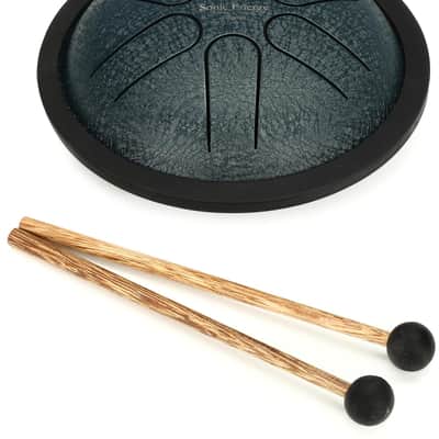 Meinl Percussion Mini Steel Tongue Drum - A Pentatonic Major - Navy Blue (3-pack) Bundle image 1