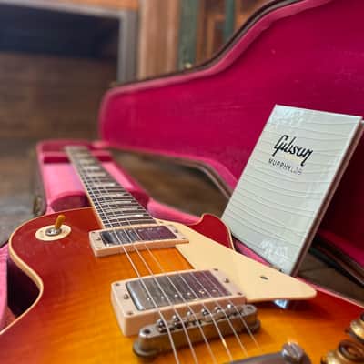 Gibson 1959 Les Paul Standard Reissue Ultra Light Aged Sunrise Teaburst w/ OHSC image 3