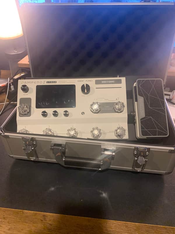 FULL RIG BUNDLE - Hotone Ampero II Stage with Ampero Press and Pedaltrain with Hard Case image 1