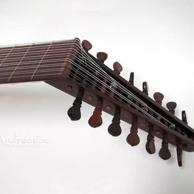8-Course Travel Lute, Sheesham w/ Padded Gig Bag image 5