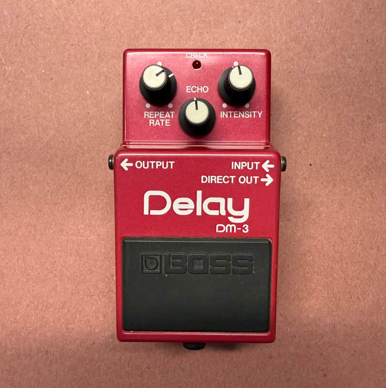 Immagine Boss DM-3 Delay (Green Label) 1984 - Pink - 1